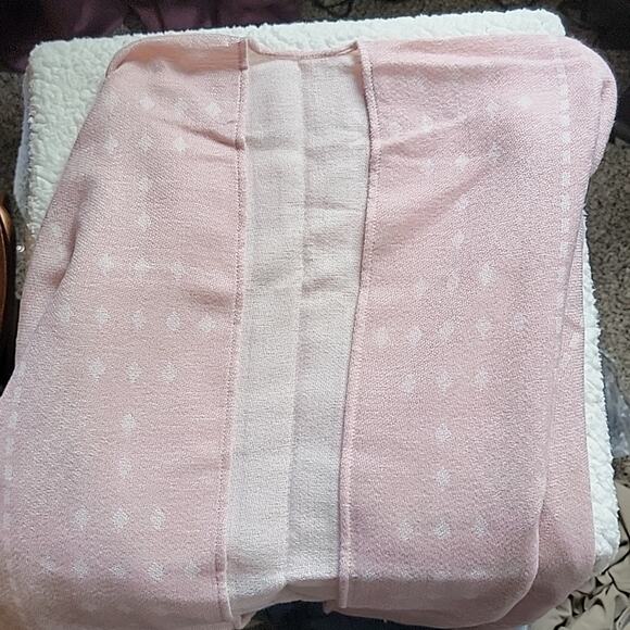 Pink Fringe Kimono Gentle Fawn The Hermosa Cover Up Womens Sweater Size Small - Picture 5 of 6